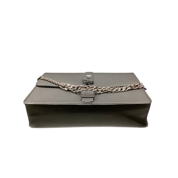 Christian Dior Bee Logo Beauty Pouch With Chain Strap Black - Picture 5 of 8